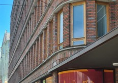 K-Market in central Helsinki. It is a large neighborhood supermarket.