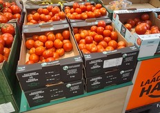 The following photos were taken in a Lidl. The prices are high above the products, so they were moved down.