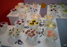 Kenya's Afrex knows how to beautifully present delicate edible flowers.