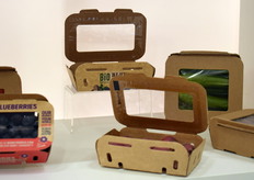 Advanced resealable cardboard trays also from Cartonpack of Italy.