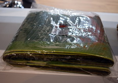 Banana leaf at Namhari's from Thailand's booth. Not edible, but you can use it as a plate.