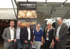 The team at Food Care Plus - Steve Alaerts, Director of Sales, Rene Zylstra - seafood rep. Rudi Klyn - Rep for fresh produce, Marie Lammertyn - Managing Assistant Sales, Kathy Apers - Zimlines, Brian Kristiansen - Senior Procurement Manager.