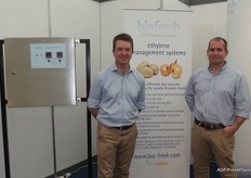 Jonathan Cuisley and Jeremy Barraclough at Biofresh.