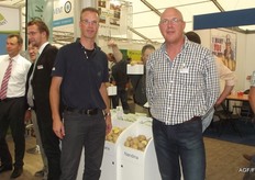 Harry Koning and Jan Janse at EuroPlant.