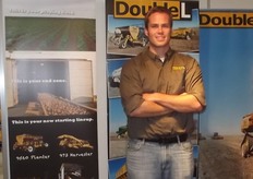 Dan Piquet at the Double L stand.