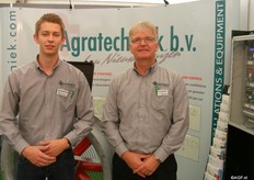 Luuk Smakman and Jan Appelman from Agratechniek.