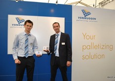 Ton van 't Hof with Freerk Jan de Haan of Verbruggen Emmeloord.