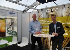Richard Versteeg and Marcel Bennink from Cofely Refrigeration.