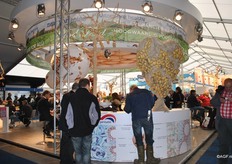 NAO, Nederlandse Aardappel Organisatie, stood out at the entrance to the fair with this lovely stand.