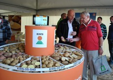 Jos Scholtens of KWS Potato.