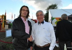 Robbert Blok of Green Organics joined Joop Bonnet of A.C. Loogman.