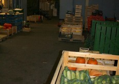 Products from the region: cucumbers and pumpkins