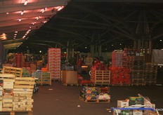 A view of the market around 5 in the morning. It was quiet due to the holidays