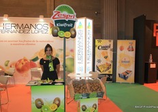 Zespri was been promoting on many places during Fruit Attraction.