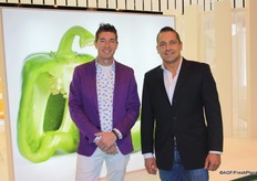 Martijn van der Houd and Wim van der Burg from Rainbow International.