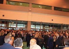 Very busy at the offical opening.