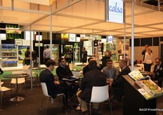 Exporter Calsa had a busy stand. Gentlemen Peter Denys (left) en Bernard Buyck (right) were networking all the time.