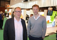 Sjaak Oosthoek and Ad Huijser from Fruit Factor