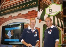 Christiaan Reijnders and Bart Koek from Bejo Zaden.