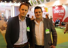 Marcel Schreinemachers and Aryan van Midden from Direct Fresh International.