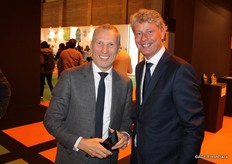 Jack Aartsen from Aartsenfruit and Harro van Rossum from Combilo.