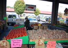 The sweet potato harvest started last month in North Carolina