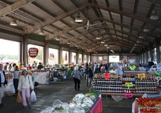 Visitors go home with full bags. When we visited, it was relatively quiet because of the annual State Fair