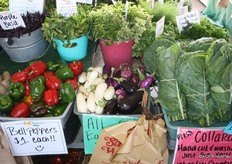 bell peppers eggplants