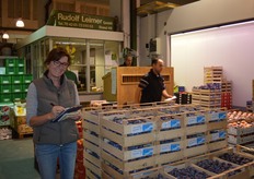 Gabriele Franke owns the company Rudolf Leimer GmbH in Hall 3. During summer she offers a lot of local products.