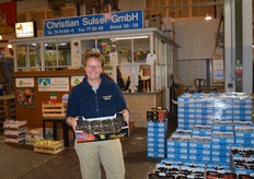 Andrea Rosenlehner from Christian Sulser GmbH tells that they offer a lot of different berries the summer.