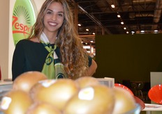 A charming Zespri employee