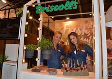 Wieteke van Kats and Sabrina Maas of Driscoll’s. Driscoll’s introduced a new label to get more recognisability and identity appearance.