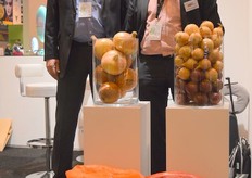 Onion specialist Mulder Onions. Gerard Mulder, left, and René Vanwersch.