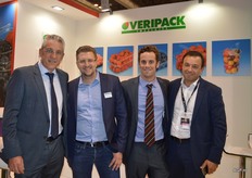 Veripack of the Guillin Group, Javier Navarro, Andreas Herbrandt, Miguel Martinez and Louis Paulo.