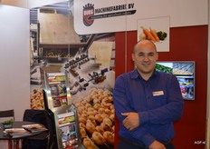 Joan van Burg of Machinefabriek Burg, a company strong in, among other things, box tippers.