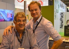 Harry Janssen of ABB Trading and Leo Veldhuizen of Guillin.