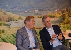 Otto de Groot of DNG in a lively conversation with Volkert den Engelsman of Eosta.