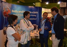 Jacques Luteyn in conversation at the inner booth of Body and Brains.