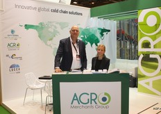 Etienne Vennink and Soraya Martinez of Agro Merchants Group.