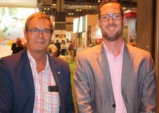 Father Rien and son Arthur Paans of Verfru Europe.