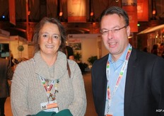 Ine Potting, Mission Produce, and Corne van de Klundert, Origin Fruit Direct.