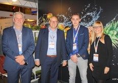Nic Jooste, Johan in't Veld, Mathieu Hirdes and Marina Espinosa of CoolFresh, which made out a case for the fair in Amsterdam