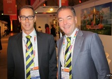 Alex Vos and Rob Banken of Banken Champignons also had a look at the fair