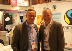 Ge Happe of AH and Jack Aartsen of Aartsenfruit, who was awarded first place in the Hillenraad 100 last weekend.