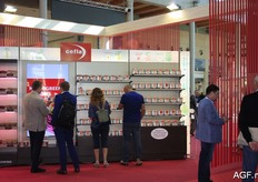 The fair started with a hall with various novelties and new products.