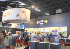 Scelta Mushrooms took great care with their stand. The Scelta Taste Accelerator (less salt, more taste) drew much attention, as did the umami mushrooms.