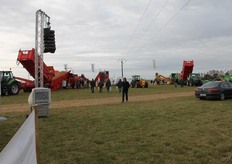 There was plenty of space for demonstrations.