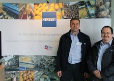Adrian Head and Glen Burt from Herbert Engineering.