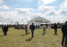 The 'French village' for refreshments.