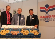 The team from Semagri Holland: Jeroen Kuin, Lammert Buwalda and Jark Kruize.